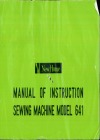 New_Home 641.pdf sewing machine manual image preview
